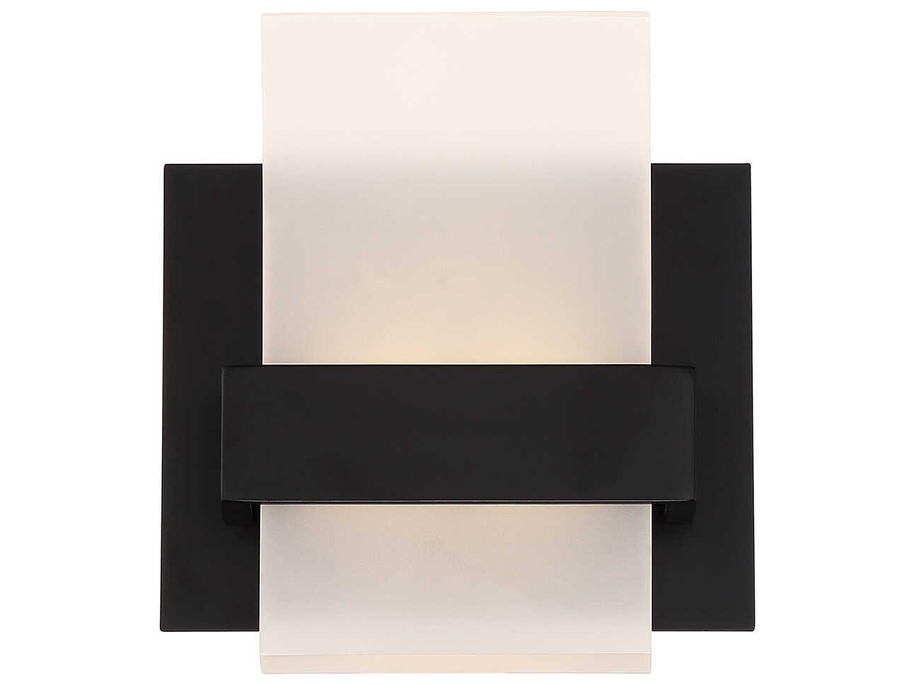 Eurofase Cambridge 1-Light Black LED Wall Sconce