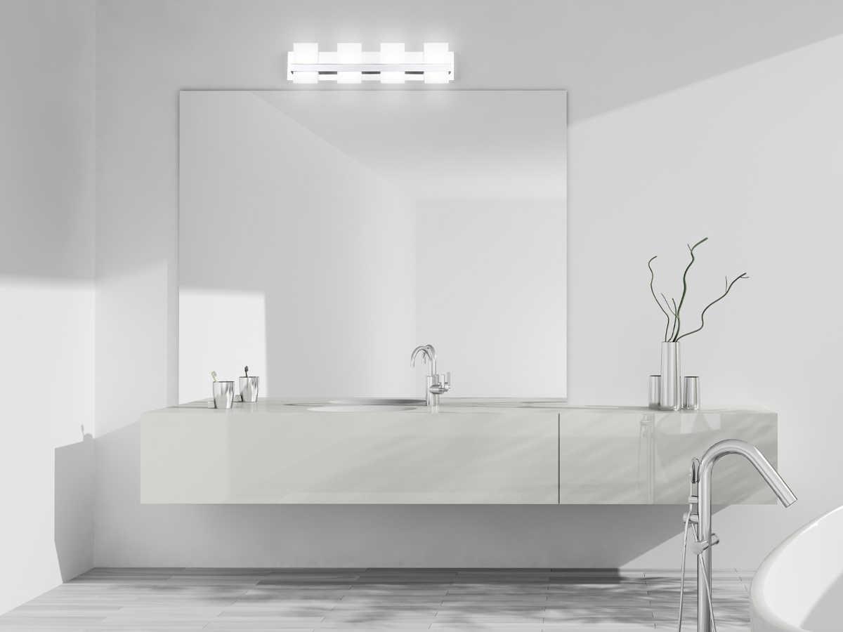 Eurofase Cambridge 4-Light Chrome LED Vanity Light