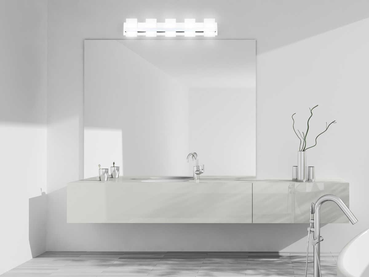 Eurofase Cambridge 5-Light Chrome LED Vanity Light