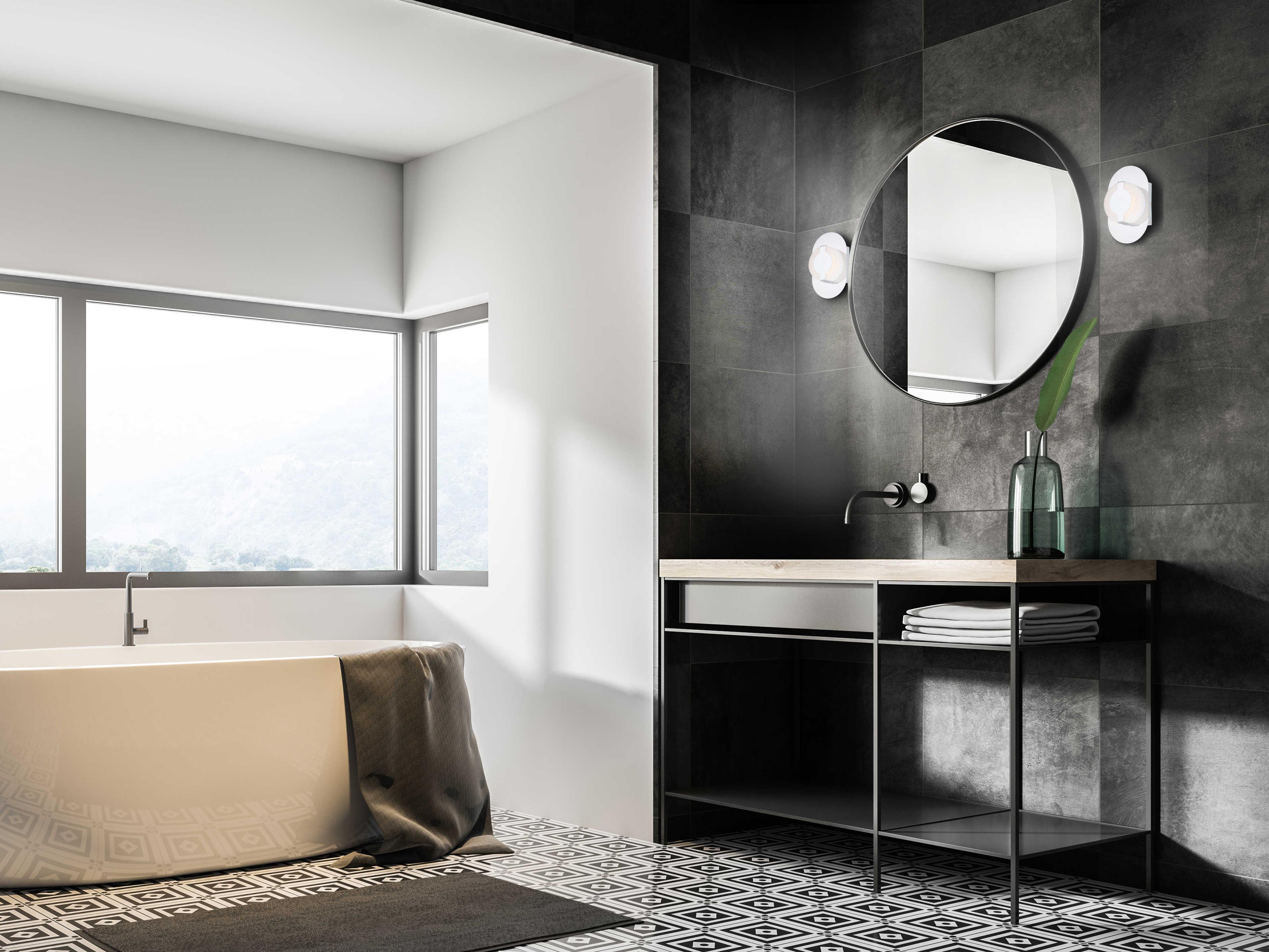 Eurofase Balewood 1-Light Chrome LED Wall Sconce