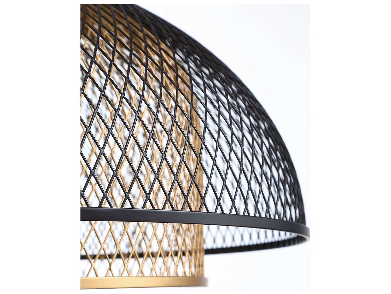 Eurofase Kenmore Black Gold LED Dome Pendant