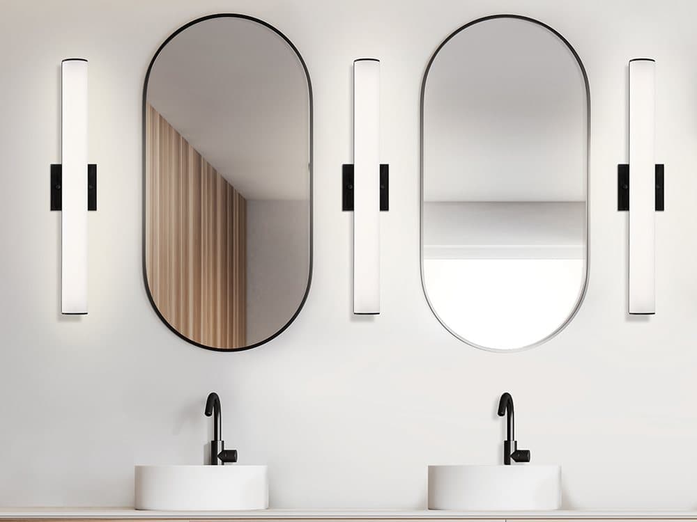 Eurofase Springfield 1-Light Black LED Vanity Light