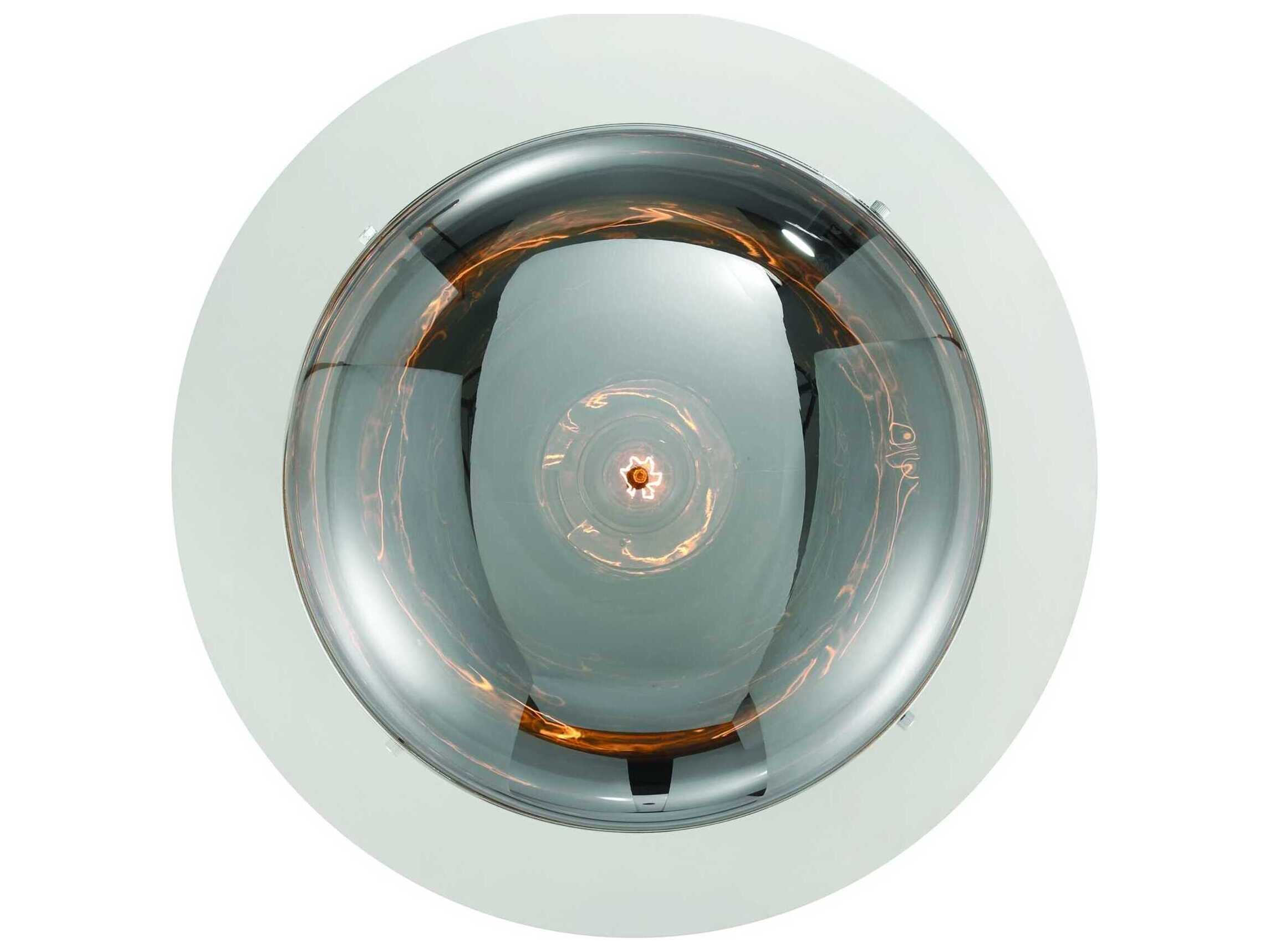 Eurofase Nottingham 1-Light Nickel Flush Mount