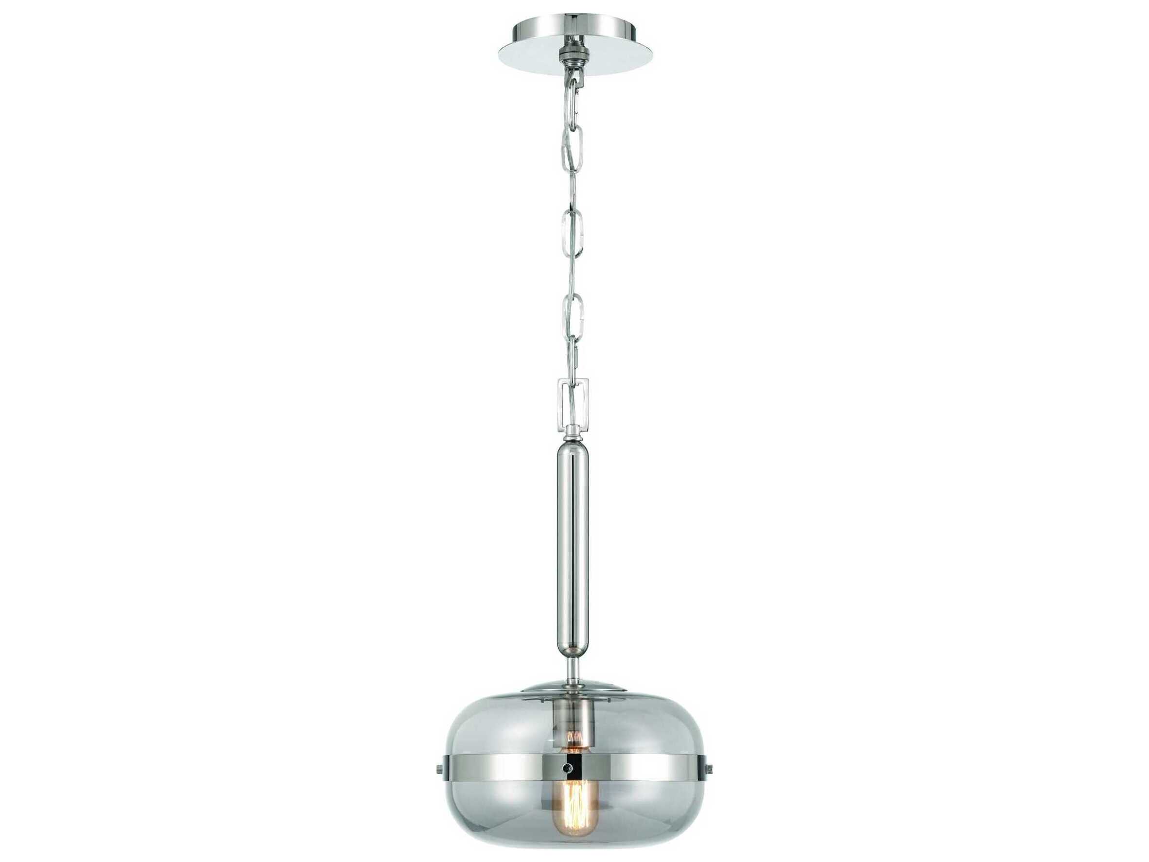 Eurofase Nottingham 1-Light Nickel Mini Pendant