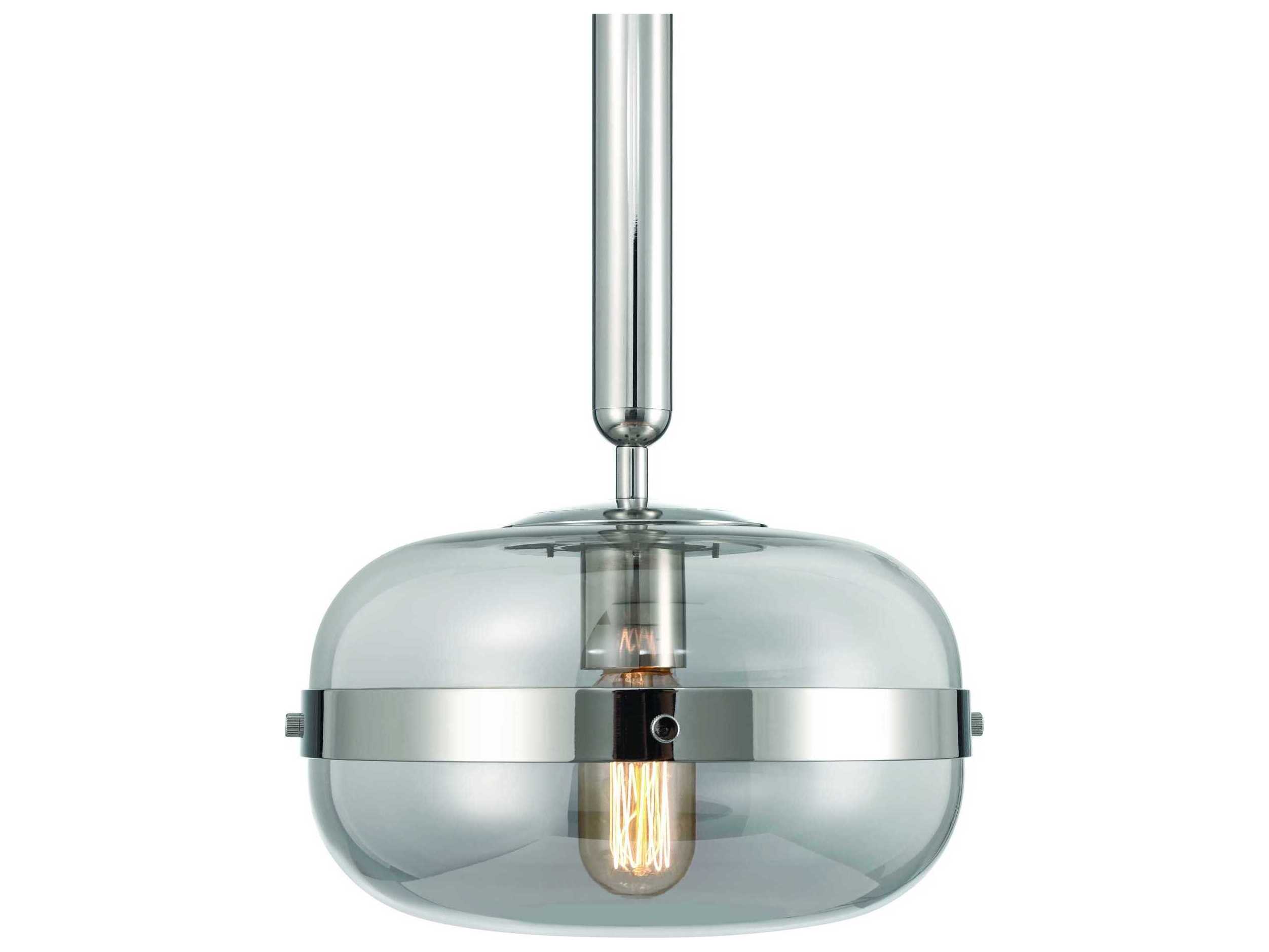 Eurofase Nottingham 1-Light Nickel Mini Pendant