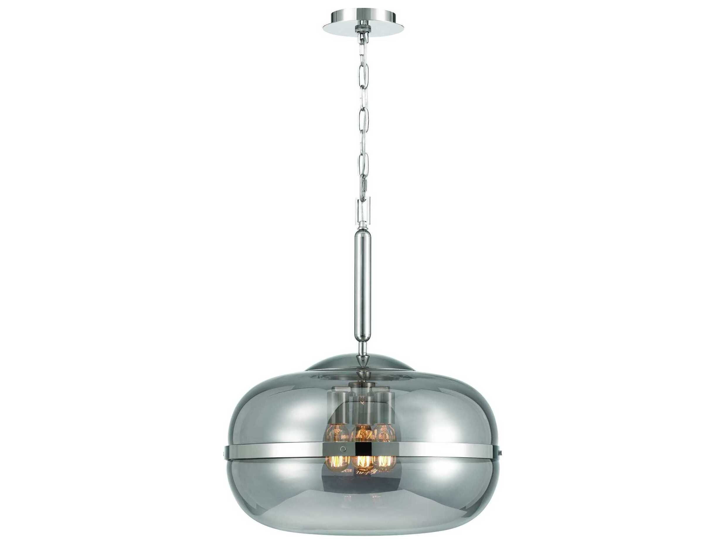 Eurofase Nottingham 3-Light Nickel Pendant