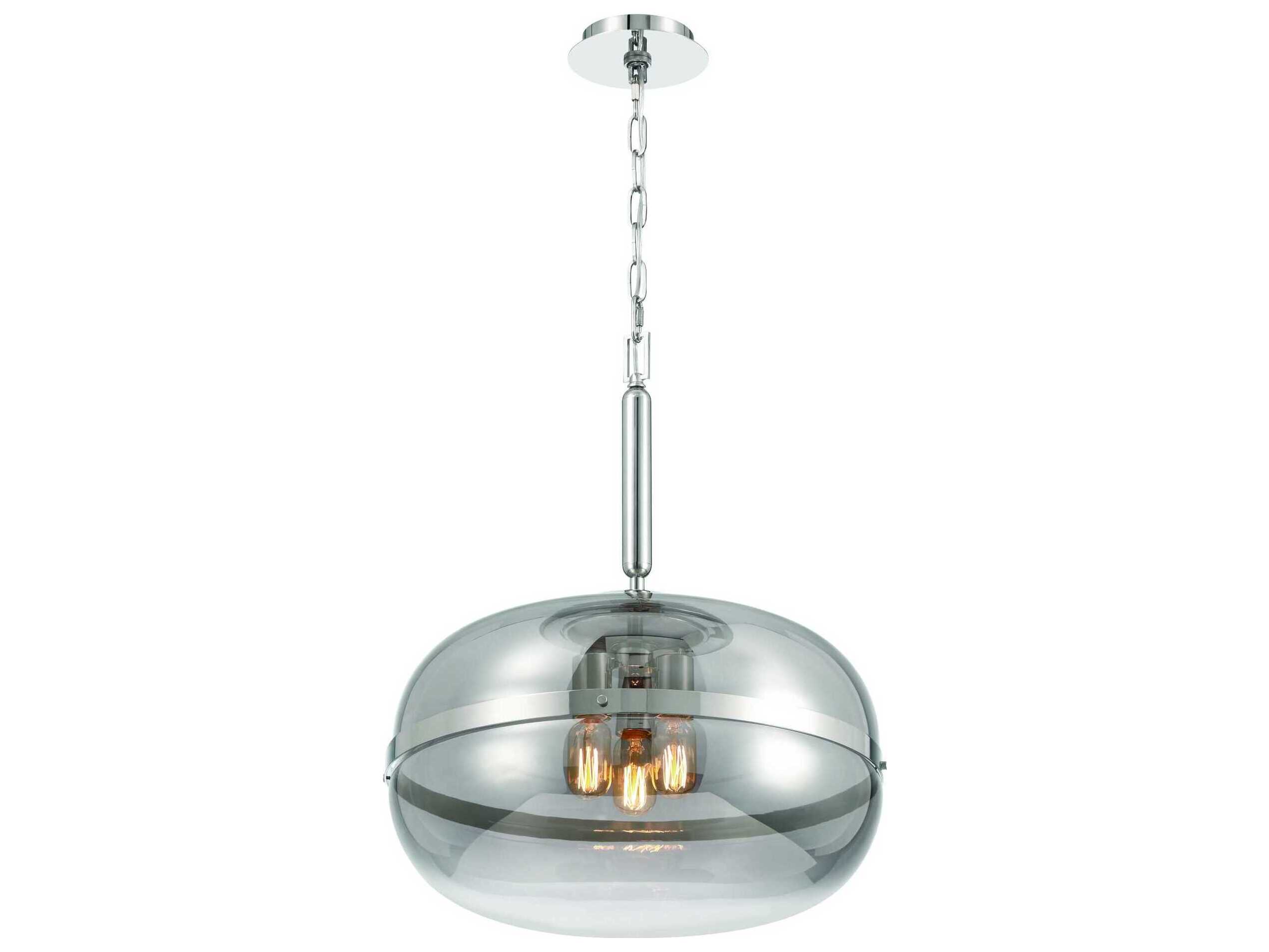 Eurofase Nottingham 3-Light Nickel Pendant