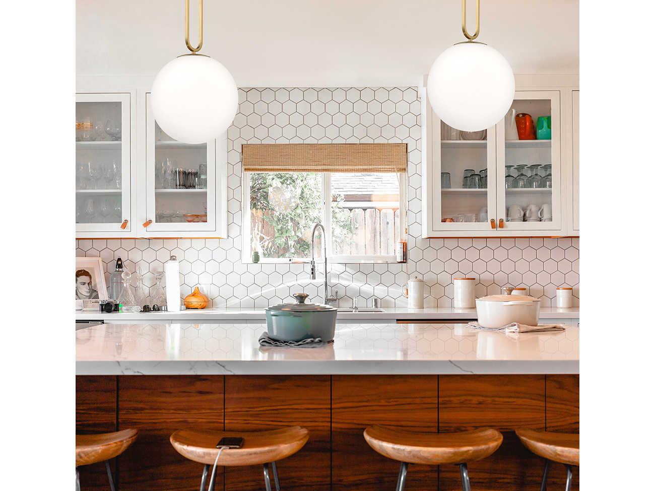 Eurofase Prospect 1-Light Gold Glass Globe Mini Pendant