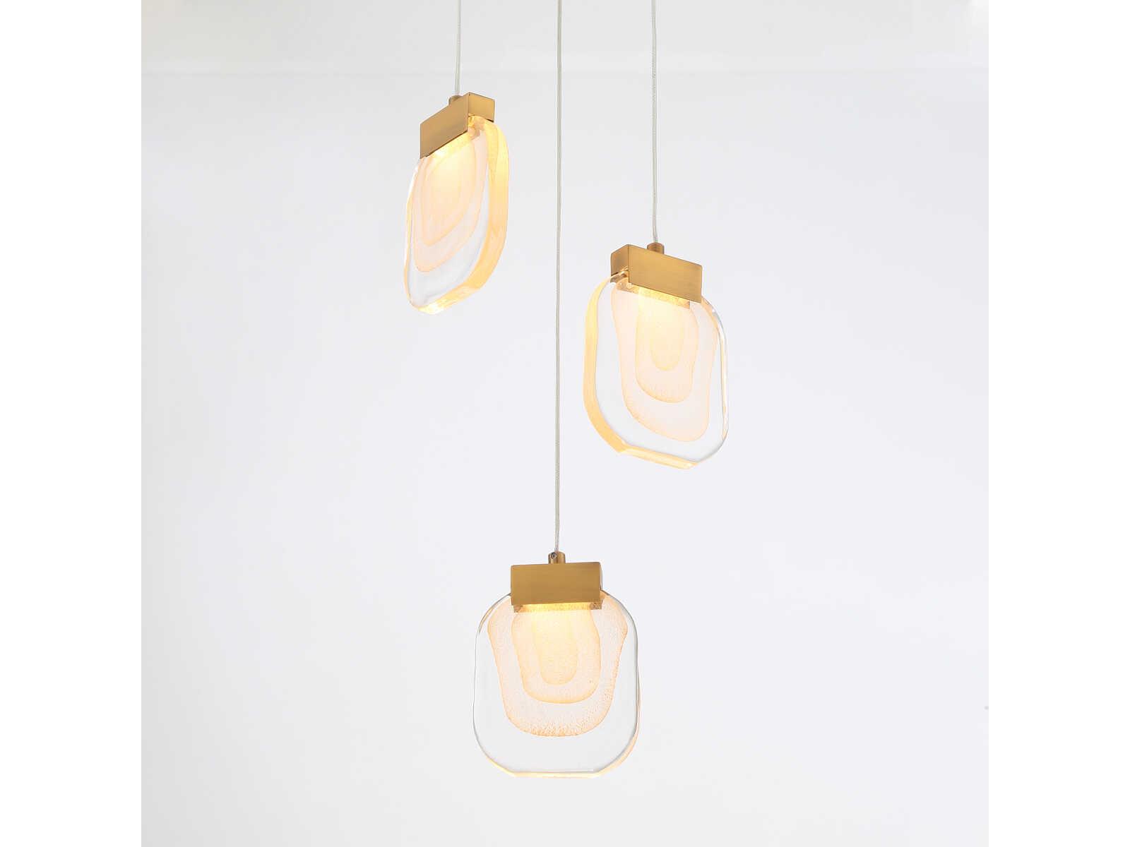 Eurofase Paget 3-Light Chrome Mini Pendant