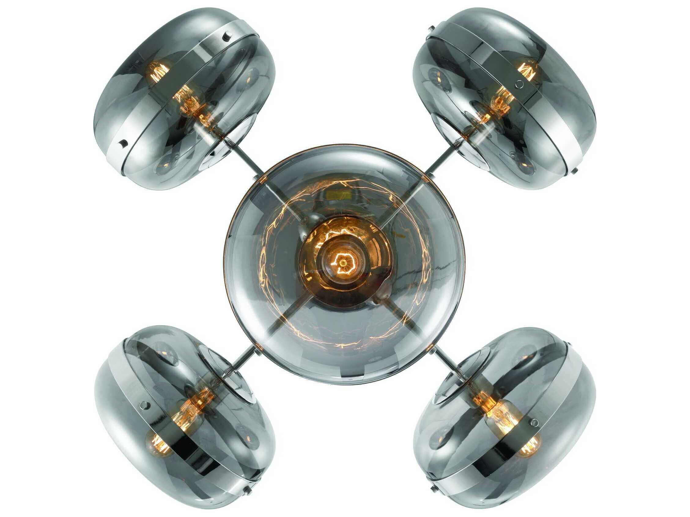 Eurofase Nottingham 5-Light Nickel Chandelier