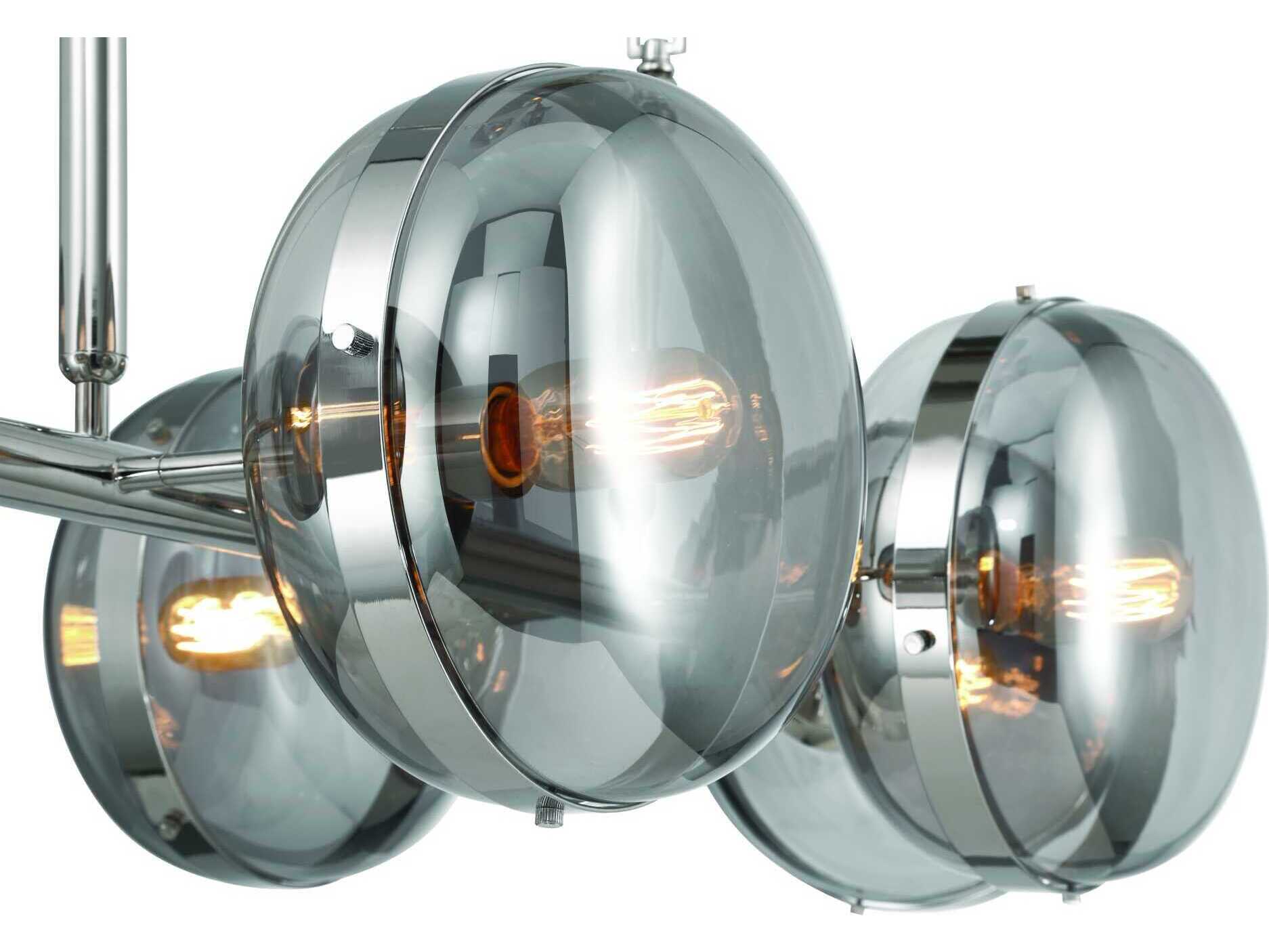 Eurofase Nottingham 6-Light Nickel Island Pendant