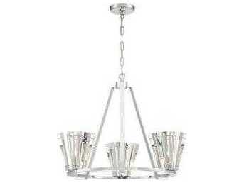 Eurofase Ricca 3-Light Chrome Chandelier