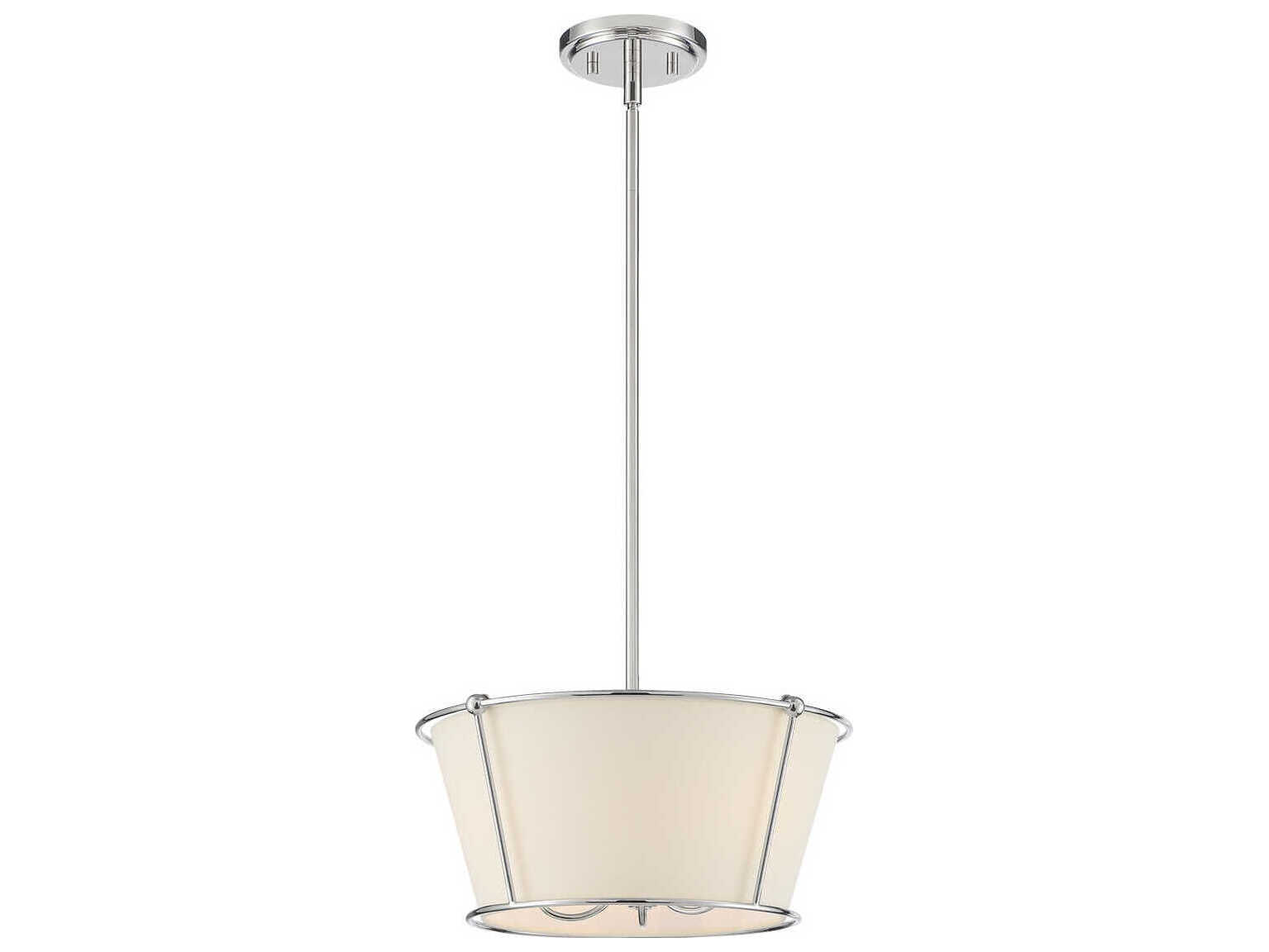 Eurofase Pulito 3-Light Nickel Pendant