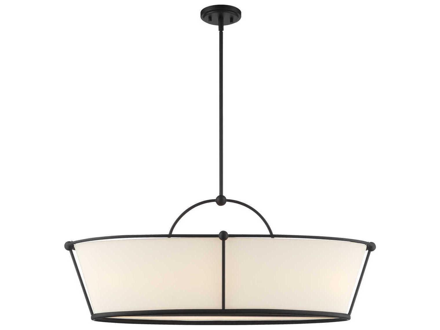 Eurofase Pulito 6-Light Black Island Pendant
