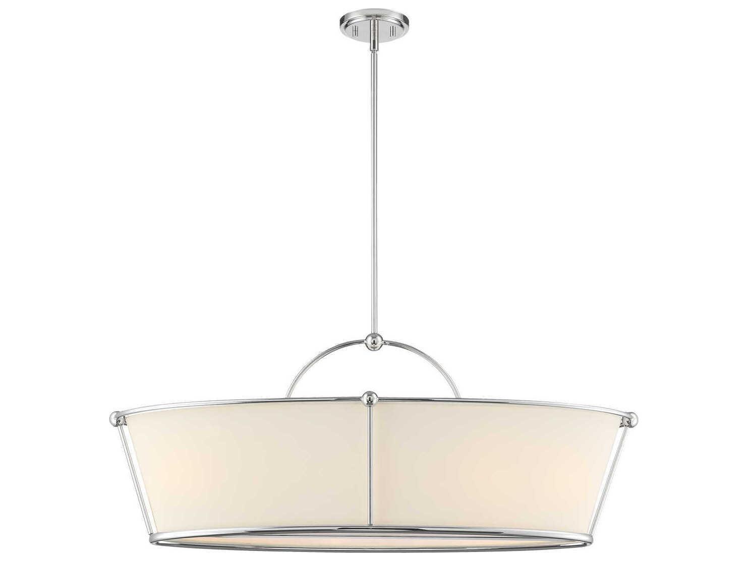 Eurofase Pulito 6-Light Nickel Island Pendant