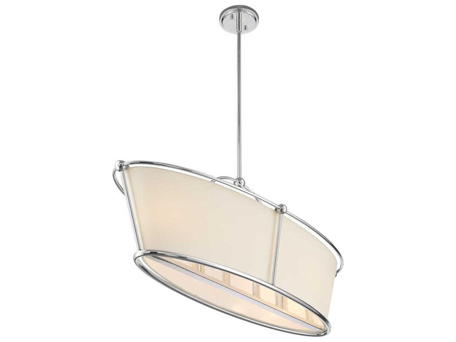 Eurofase Pulito 6-Light Nickel Island Pendant