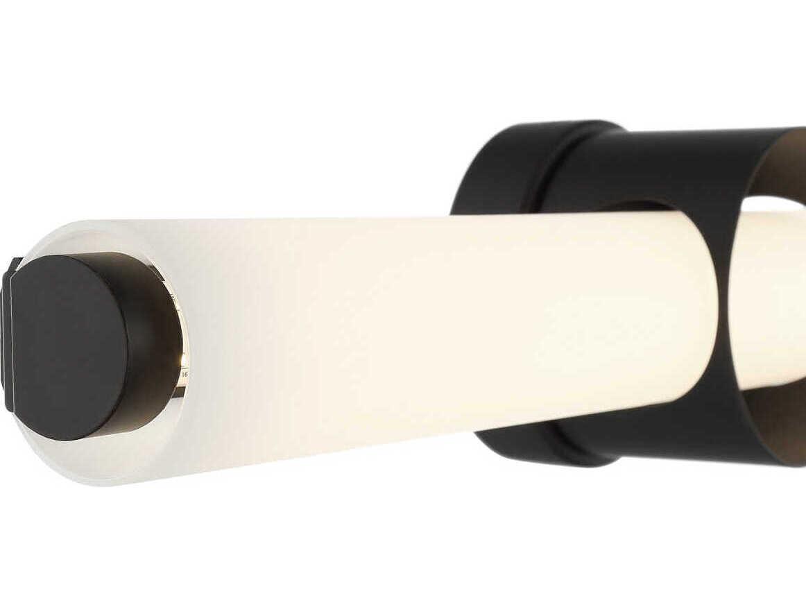 Eurofase Santoro Black Vanity Light