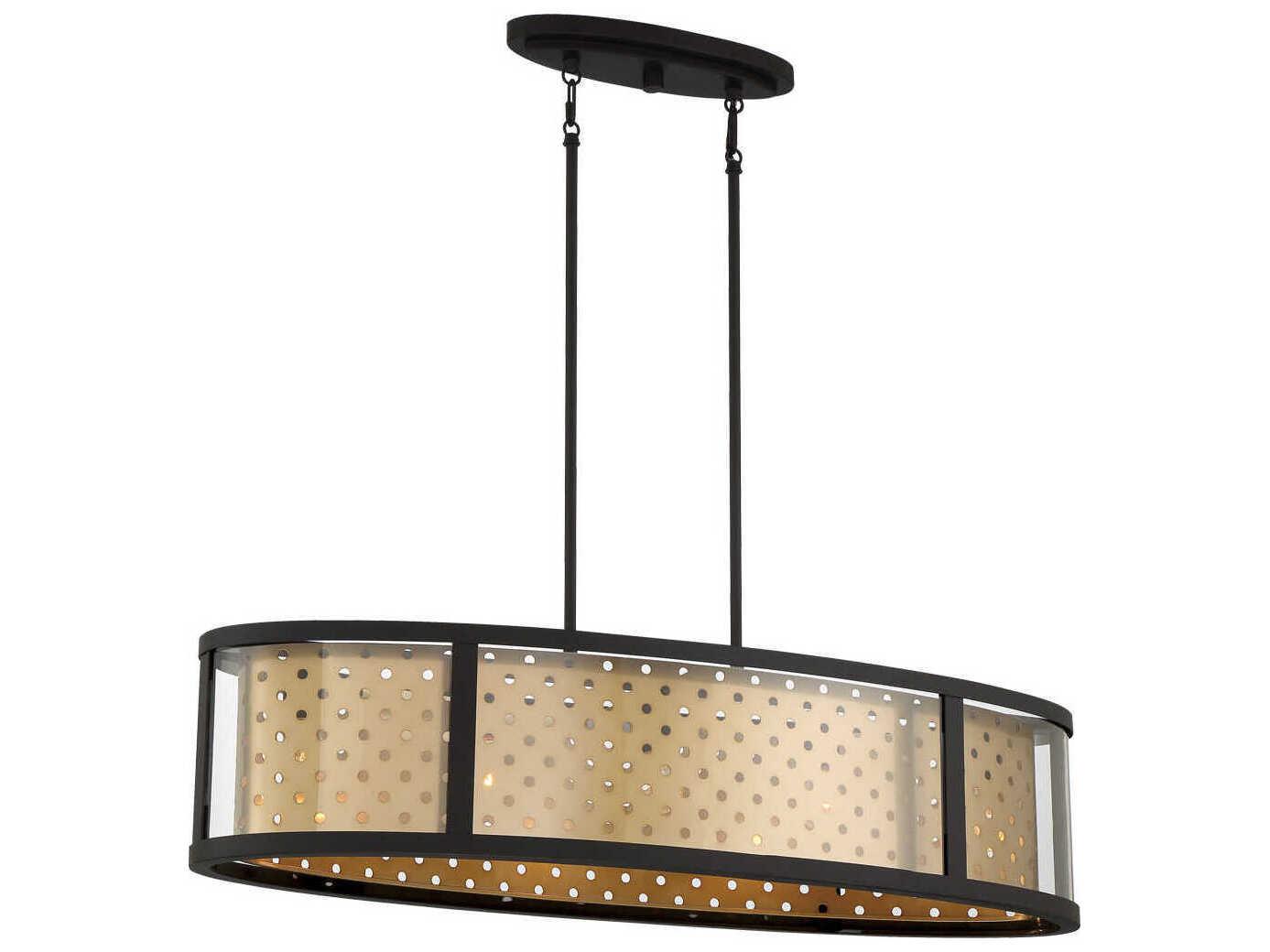 Eurofase Grado 5-Light Gold Island Pendant
