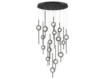 Eurofase Barletta Black Linear Pendant
