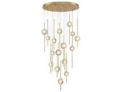 Eurofase Barletta Brass Linear Pendant