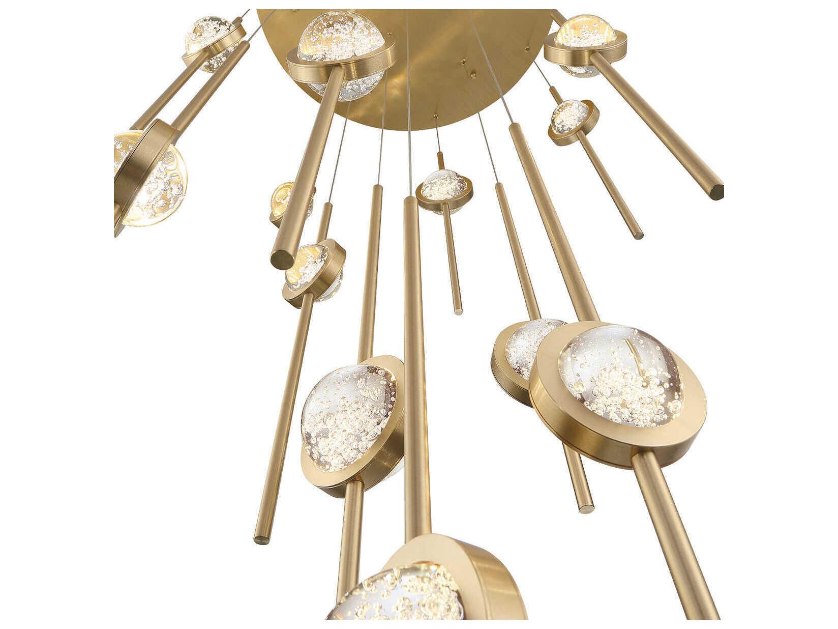 Eurofase Barletta Brass Linear Pendant