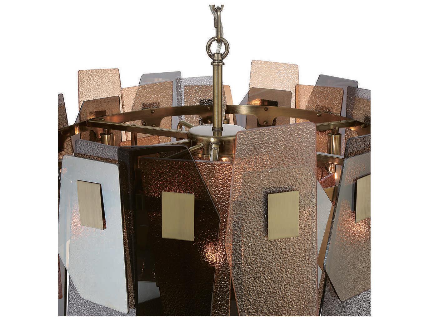 Eurofase Cocolina 10-Light Bronze Pendant