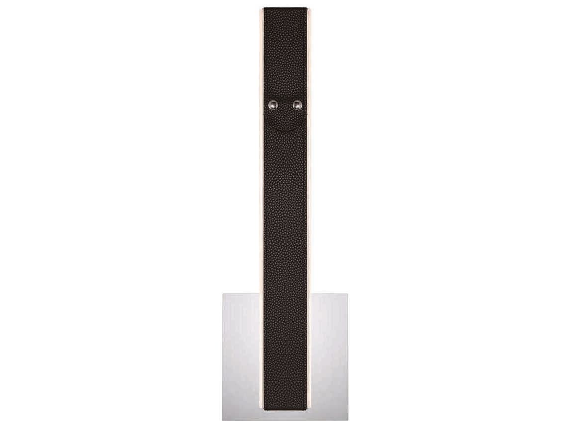 Eurofase Verdura 1-Light Black LED Wall Sconce