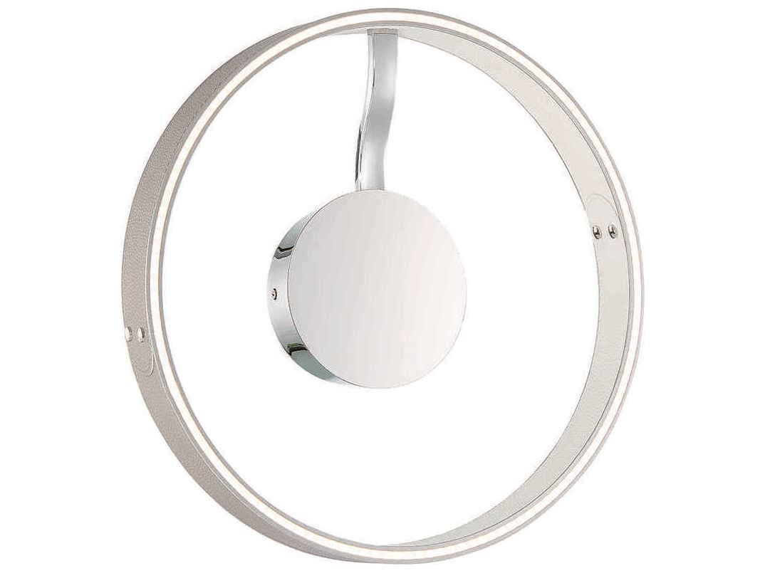 Eurofase Verdura 1-Light Grey White LED Wall Sconce
