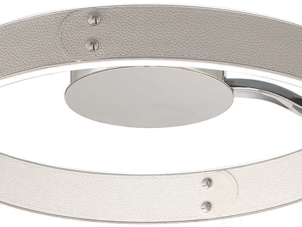 Eurofase Verdura 1-Light Grey White LED Wall Sconce