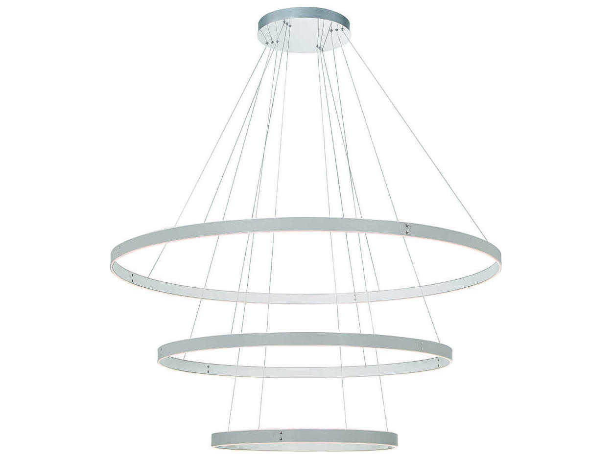 Eurofase Verdura 1-Light Grey White LED Linear Chandelier