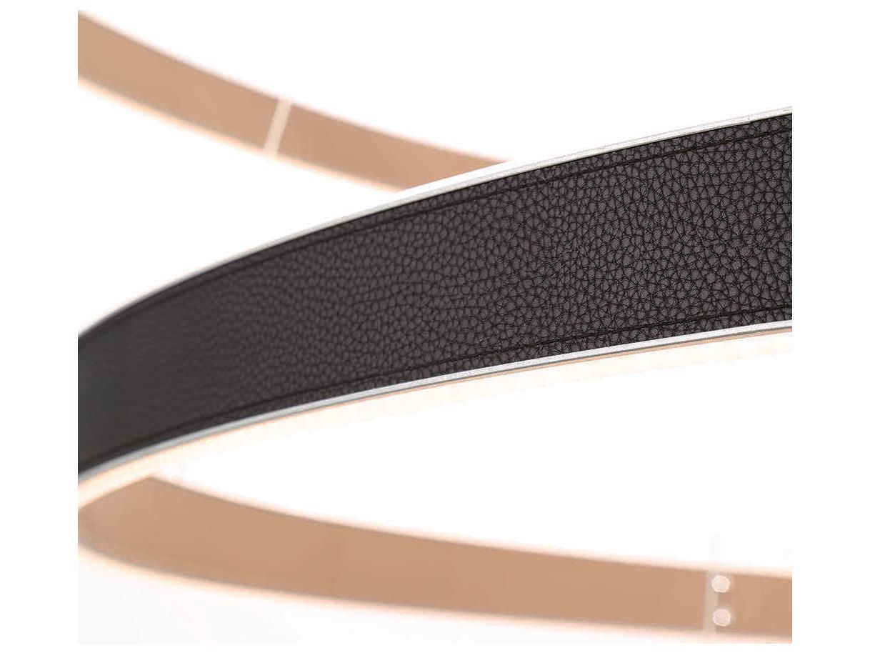 Eurofase Verdura 1-Light Black Brown LED Linear Chandelier