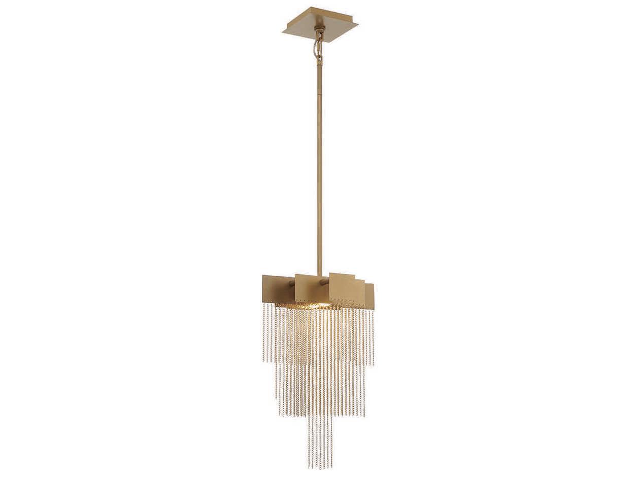 Eurofase Bloomfield 2-Light Gold LED Linear Pendant