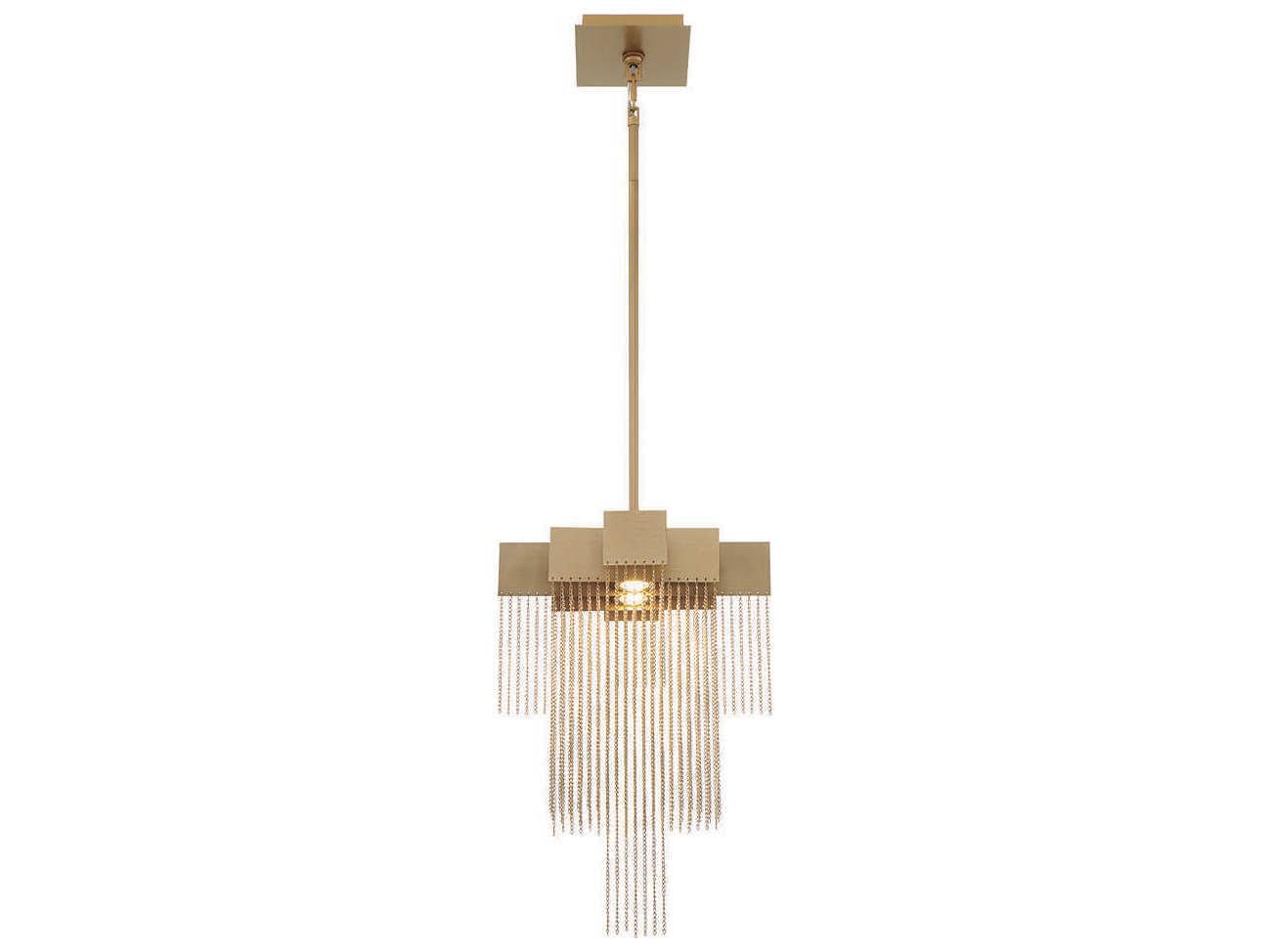 Eurofase Bloomfield 2-Light Gold LED Linear Pendant