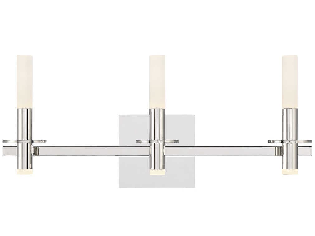 Eurofase Torna 6-Light Polished Nickel LED Vanity Light