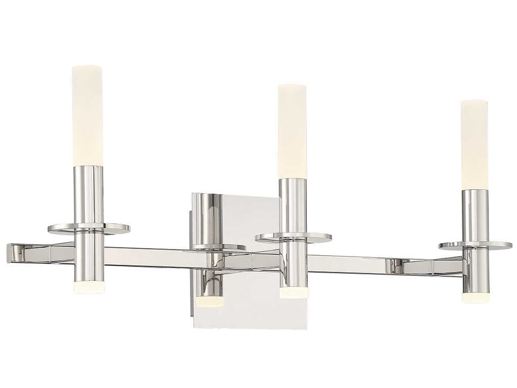 Eurofase Torna 6-Light Polished Nickel LED Vanity Light