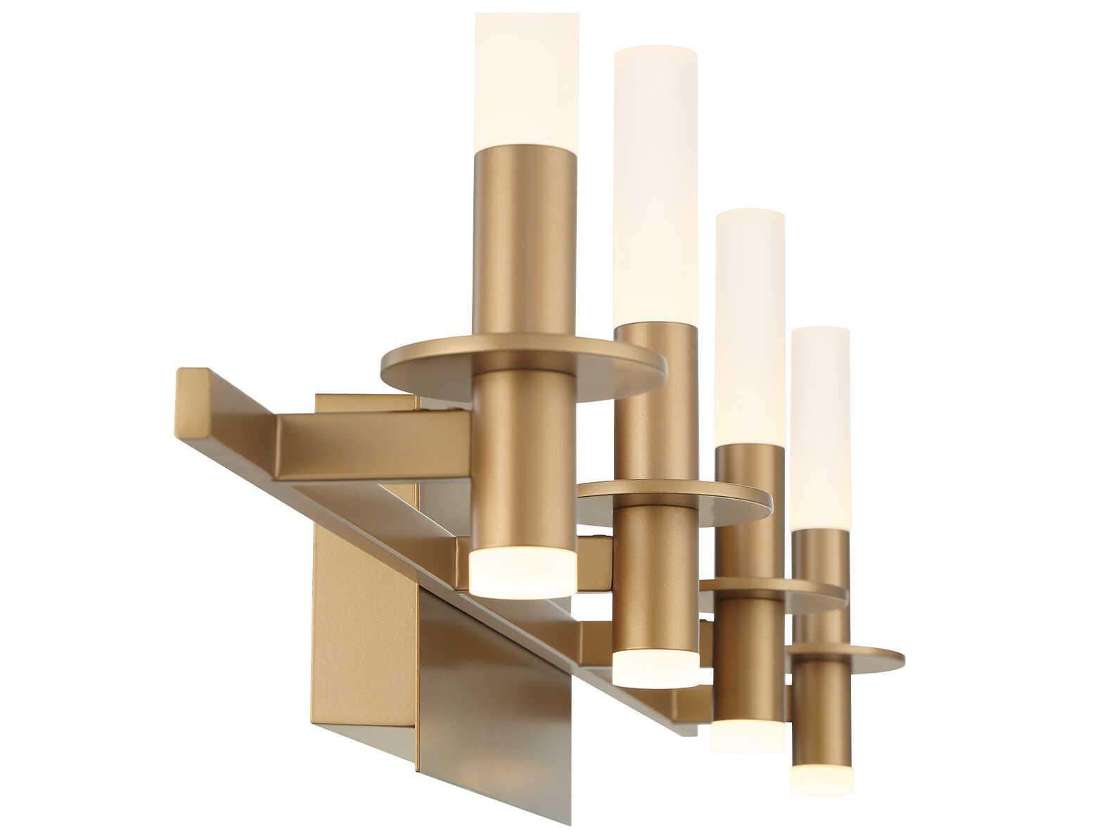 Eurofase Torna 8-Light Gold LED Vanity Light