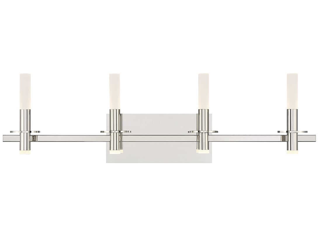 Eurofase Torna 8-Light Polished Nickel LED Vanity Light