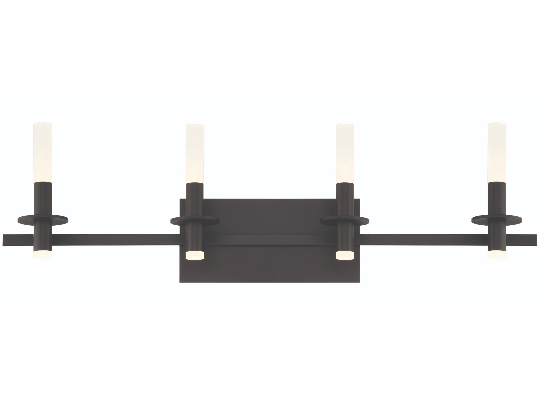 Eurofase Torna 4-Light Black Vanity Light