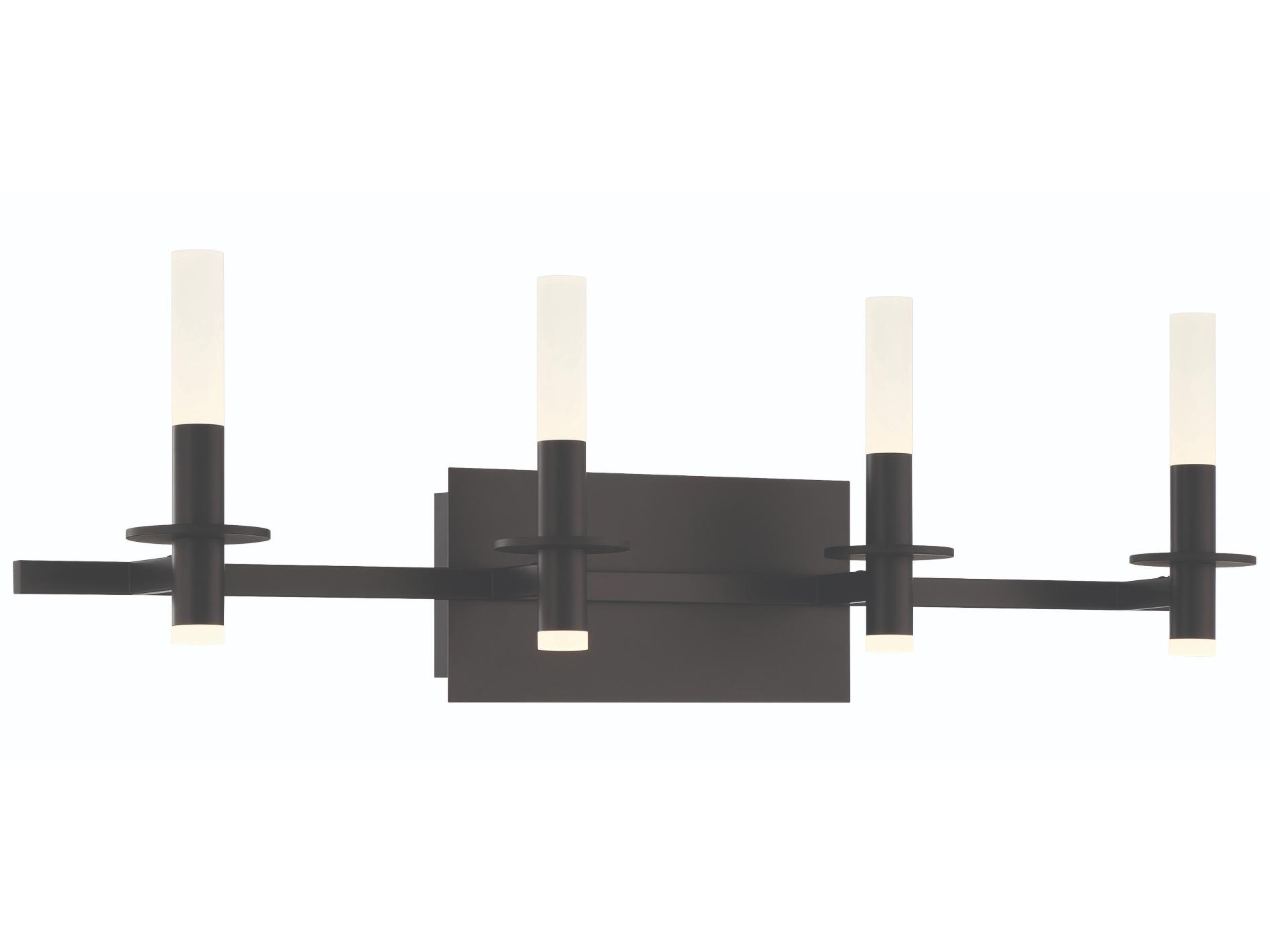 Eurofase Torna 4-Light Black Vanity Light