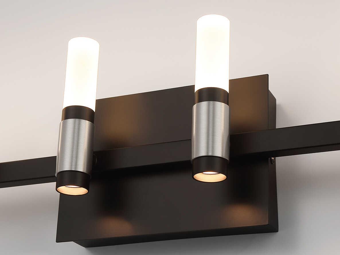 Eurofase Albany 12-Light Black Nickel LED Vanity Light