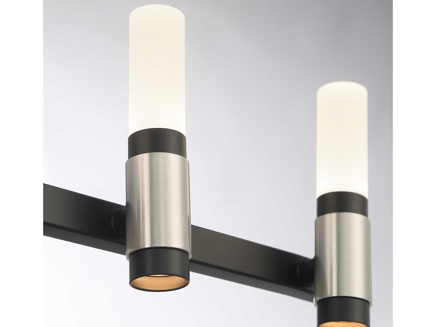 Eurofase Albany 12-Light Black Nickel LED Vanity Light