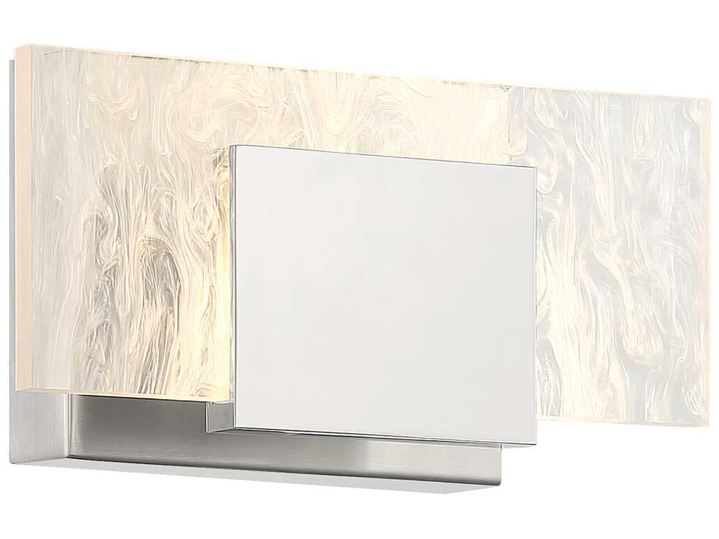 Eurofase Kasha 1-Light Chrome Nickel LED Wall Sconce