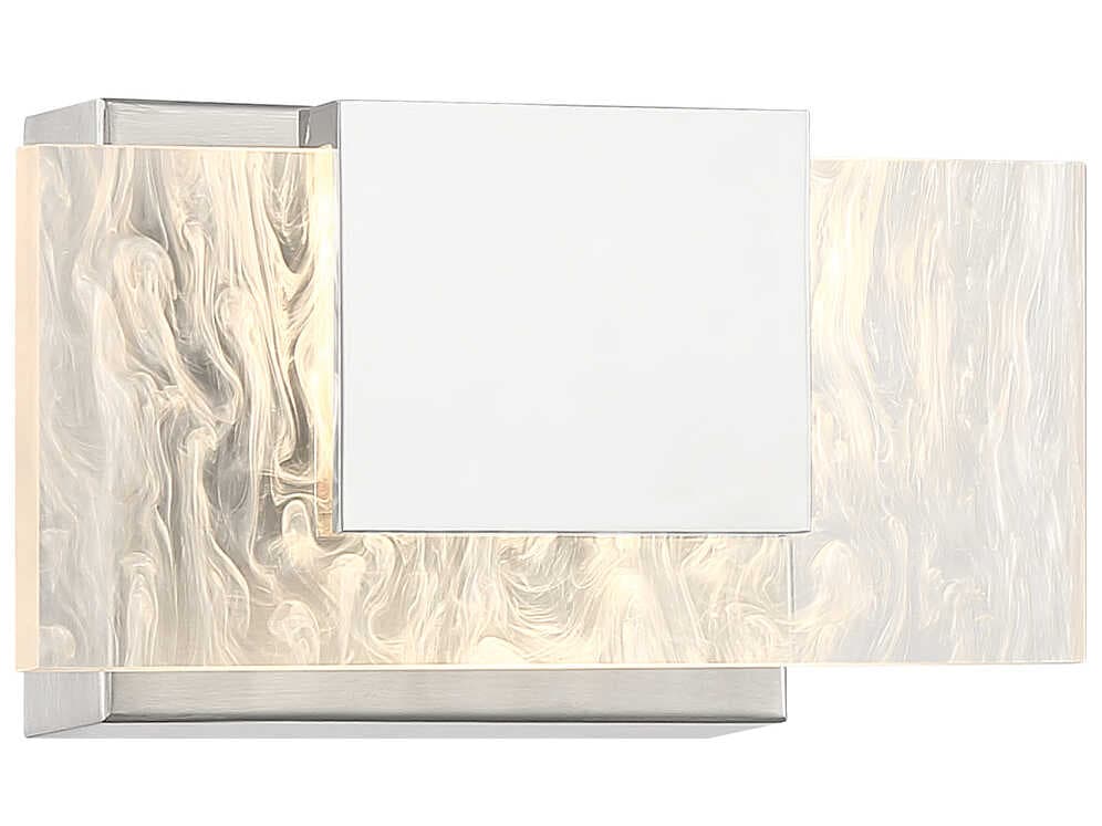 Eurofase Kasha 1-Light Chrome Nickel LED Wall Sconce