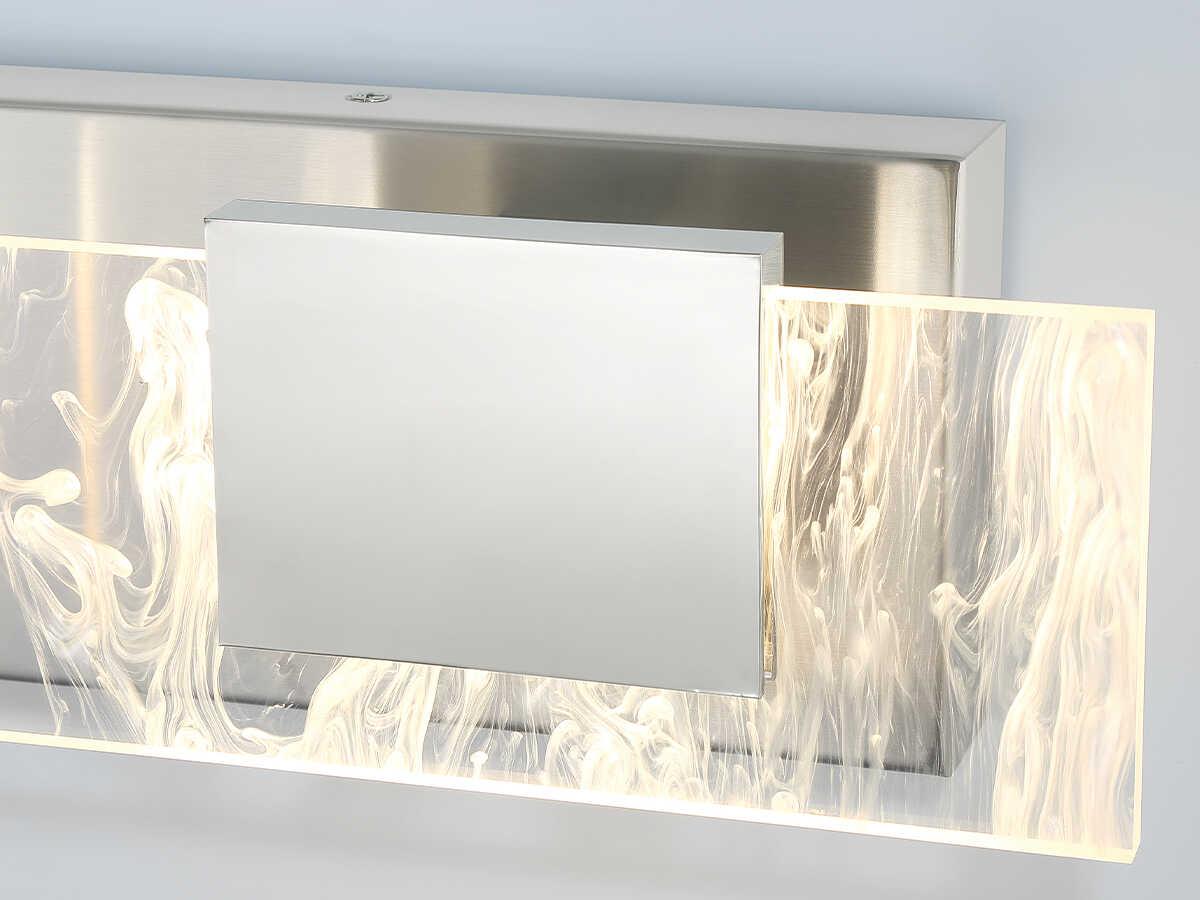 Eurofase Kasha 3-Light Chrome Nickel LED Vanity Light