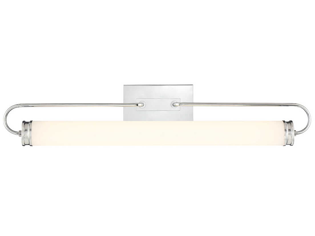 Eurofase Tellie 1-Light Chrome Glass LED Vanity Light