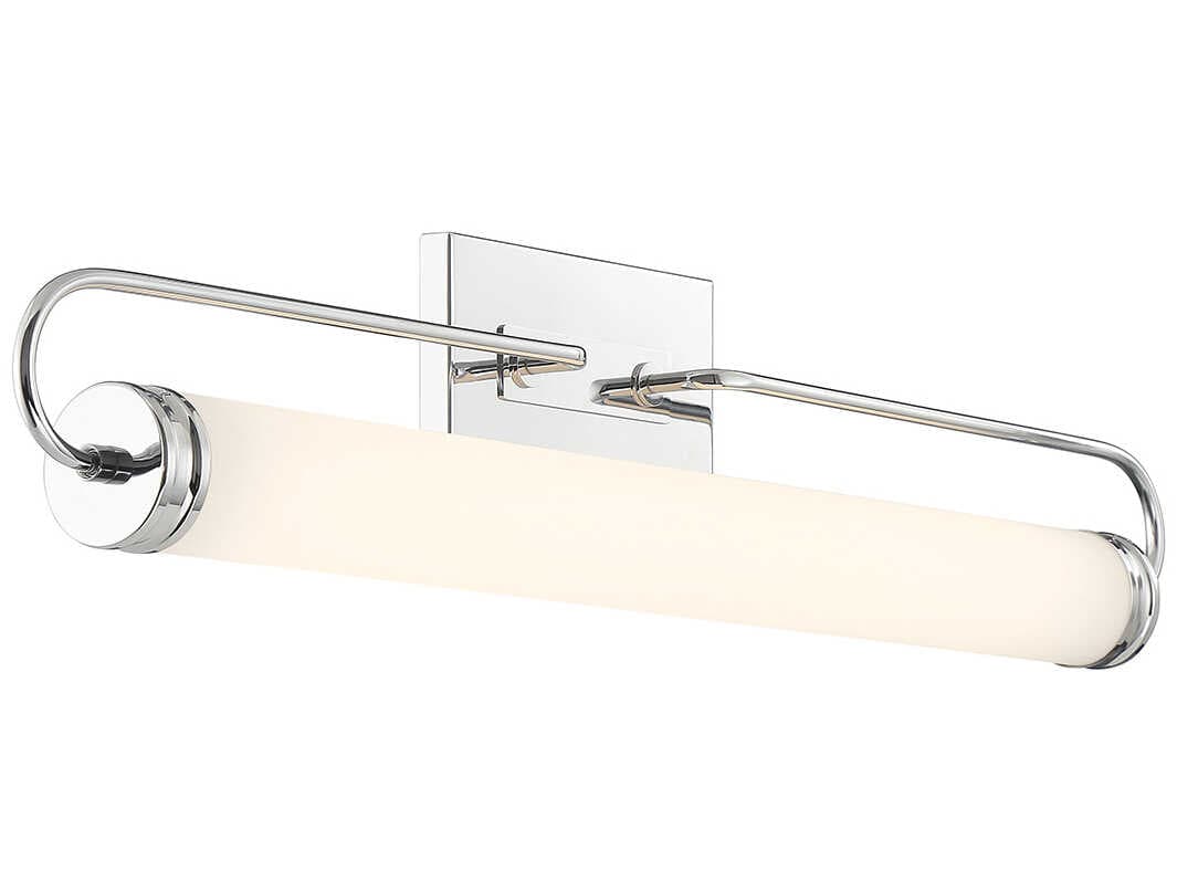Eurofase Tellie 1-Light Chrome Glass LED Vanity Light