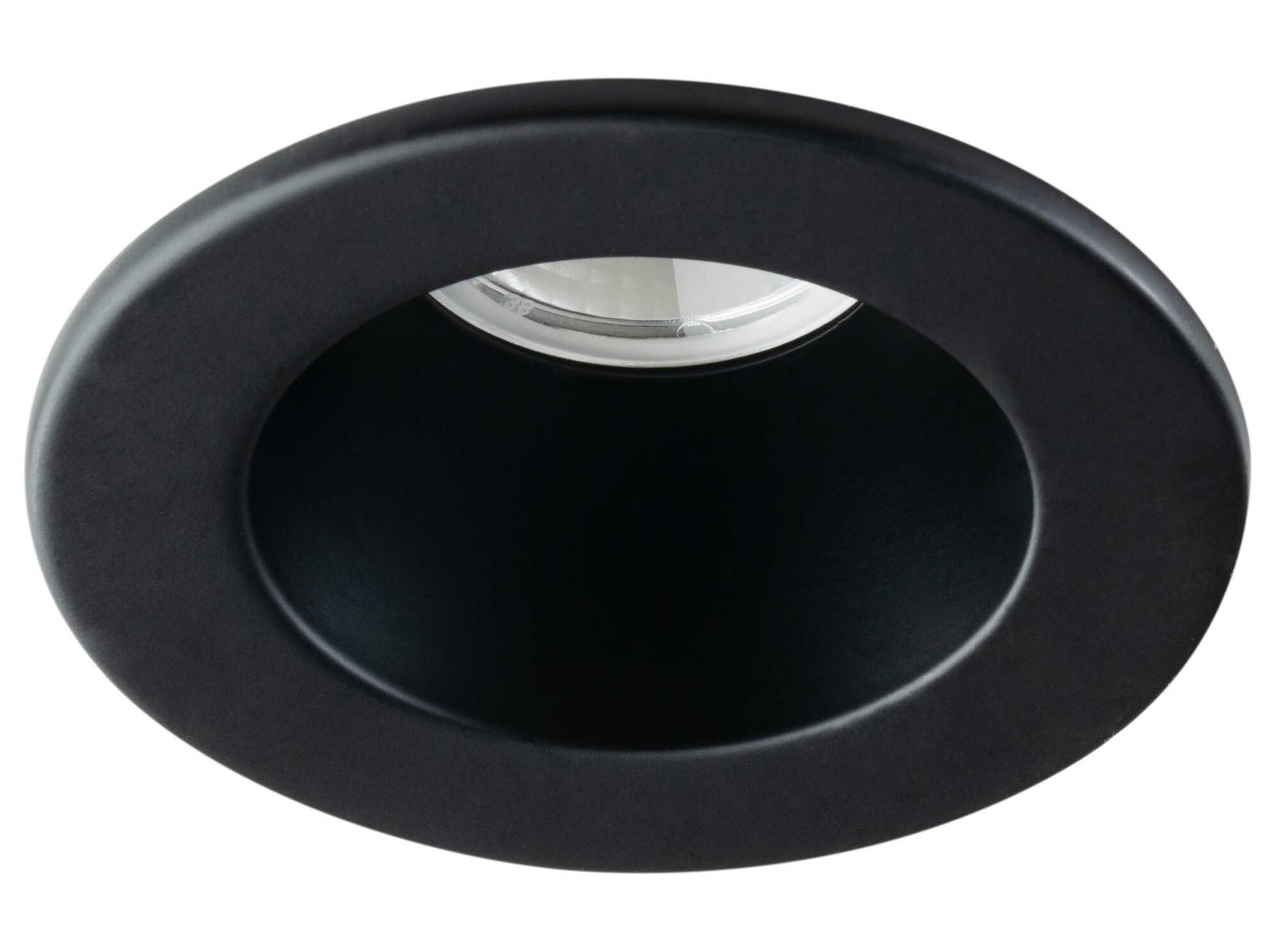 Eurofase Midway 1-Light Black LED Round Recessed Light