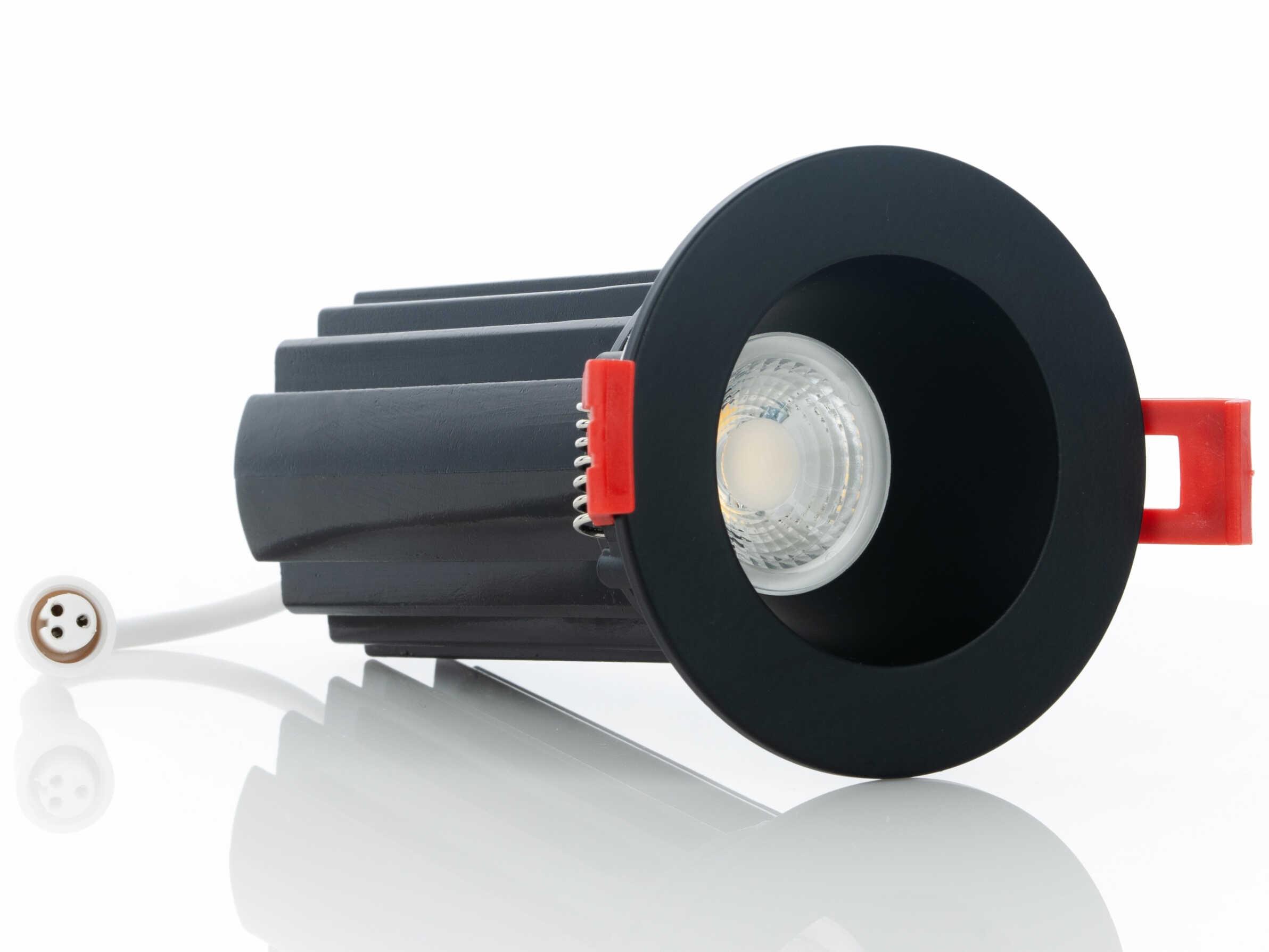 Eurofase Midway 1-Light Black LED Round Recessed Light