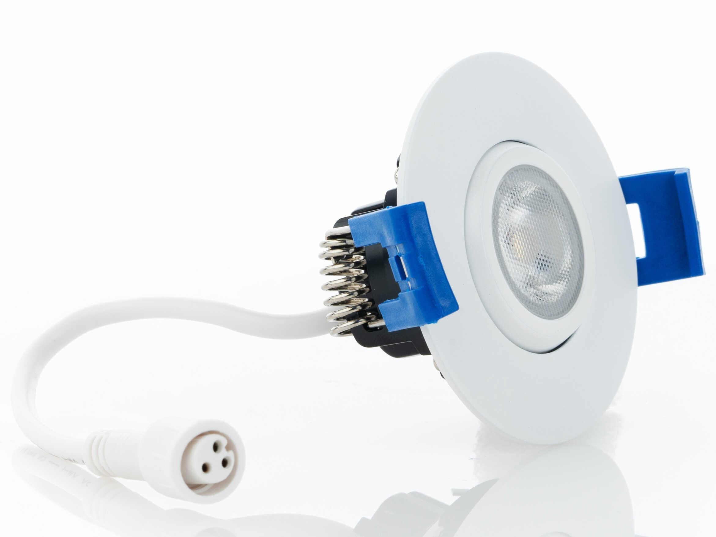 Eurofase Midway 1-Light White LED Round Recessed Light