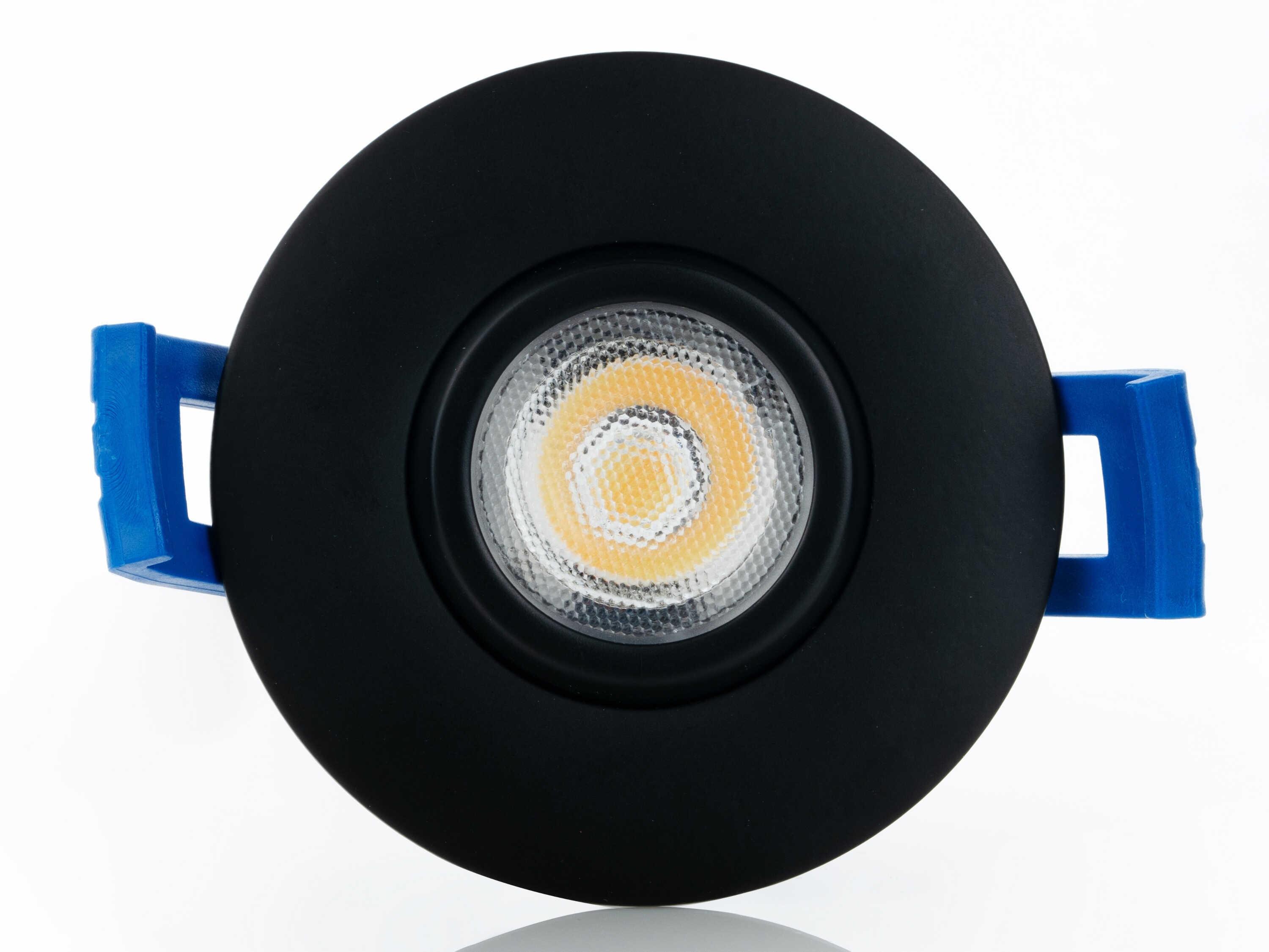 Eurofase Midway 1-Light Black LED Round Recessed Light